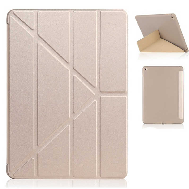 Apple iPad 10.2 2021 (9.Nesil) Uyumlu Kılıf Zore Tri Folding Standlı Kılıf - 3