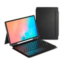 Samsung Galaxy Tab S11 Ultra Uyumlu Zore Border Keyboard Bluetooh Bağlantılı Standlı Klavyeli Tablet Kılıfı - 2