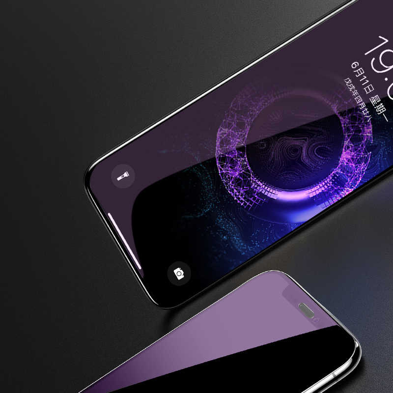 Apple iPhone XS Max Uyumlu Benks 0.3mm V Pro Ekran Koruyucu Anti-Bluelight - 4