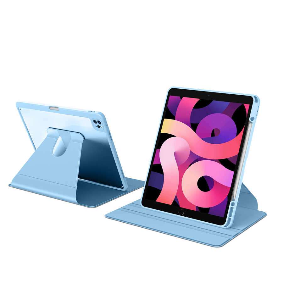 Apple iPad Pro 11 2020 (2.Nesil) Uyumlu Kılıf Zore Nayn Dönebilen Standlı Kılıf - 2