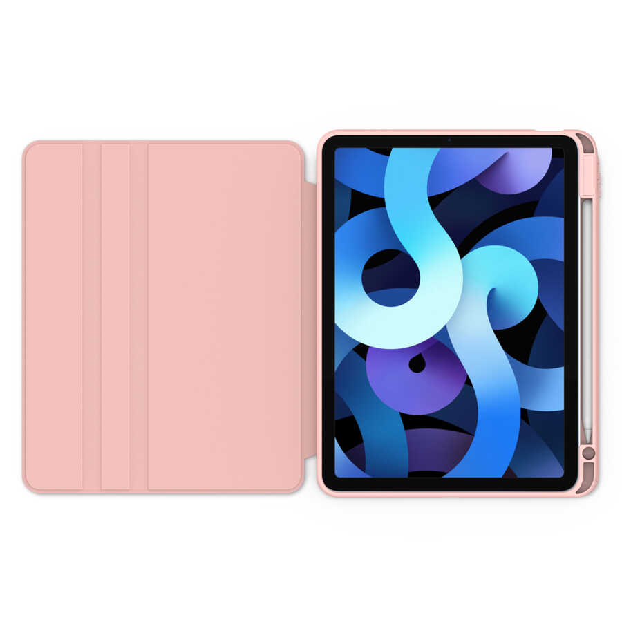 Apple iPad 10.2 2021 (9.Nesil) Uyumlu Kılıf Zore Nayn Dönebilen Standlı Kılıf - 10