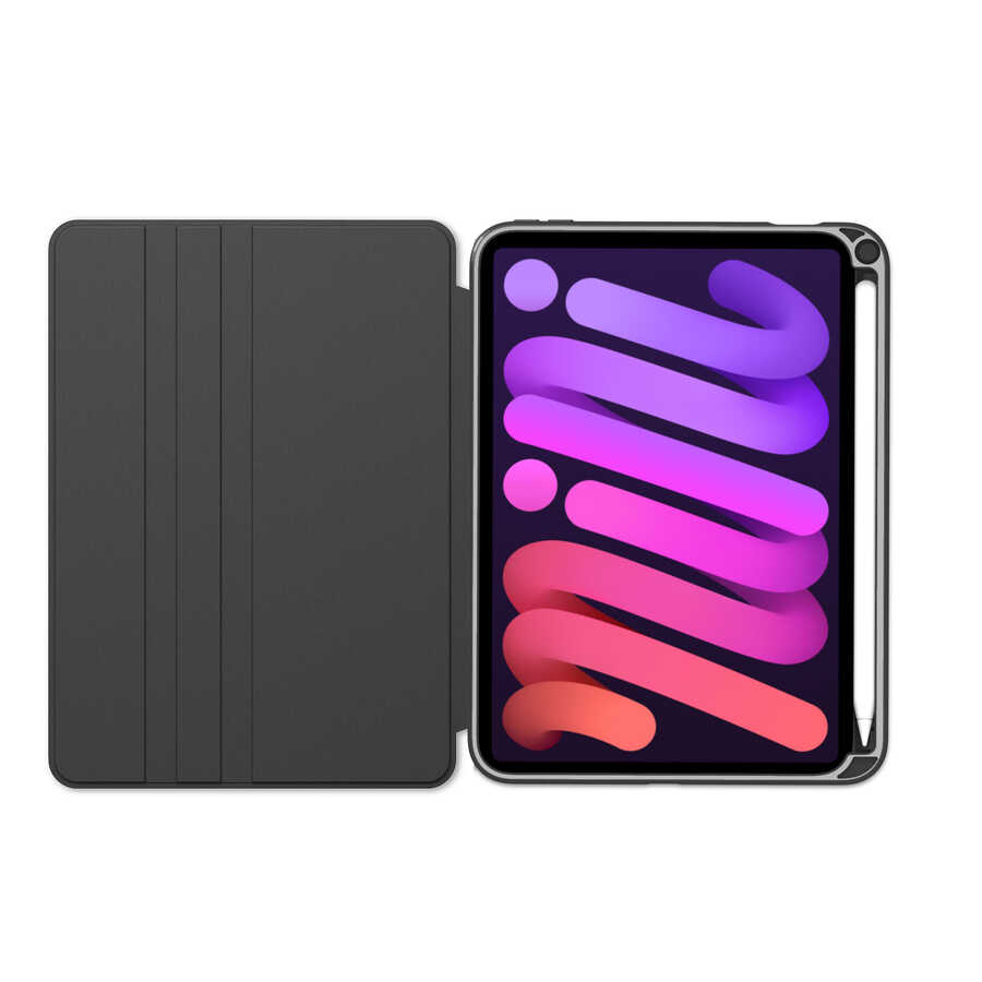 Apple iPad Mini 2021 (6.Nesil) Uyumlu Kılıf Zore Nayn Dönebilen Standlı Kılıf - 5