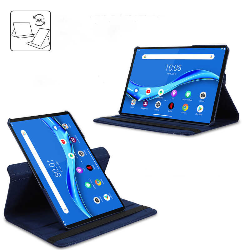 Samsung Galaxy Tab A8 10.5 SM-X200 Uyumlu (2021) Zore Dönebilen Standlı Kılıf - 5