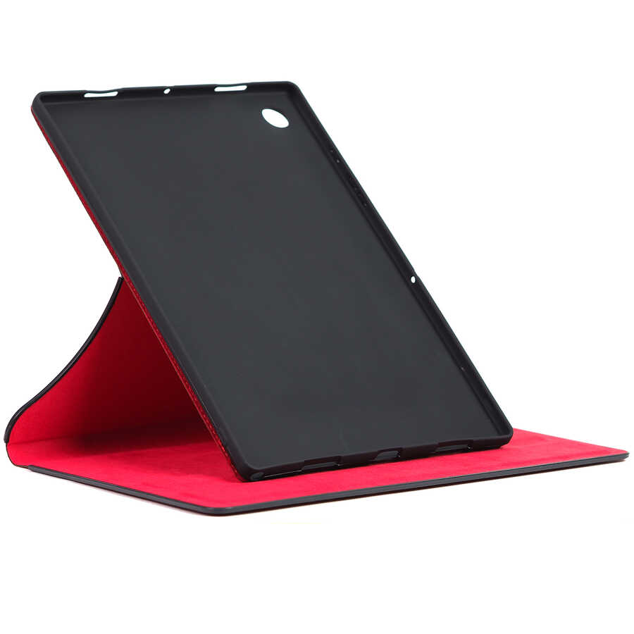 Samsung Galaxy Tab A8 10.5 SM-X200 Uyumlu (2021) Zore Fest Dönebilen Standlı Kılıf - 5