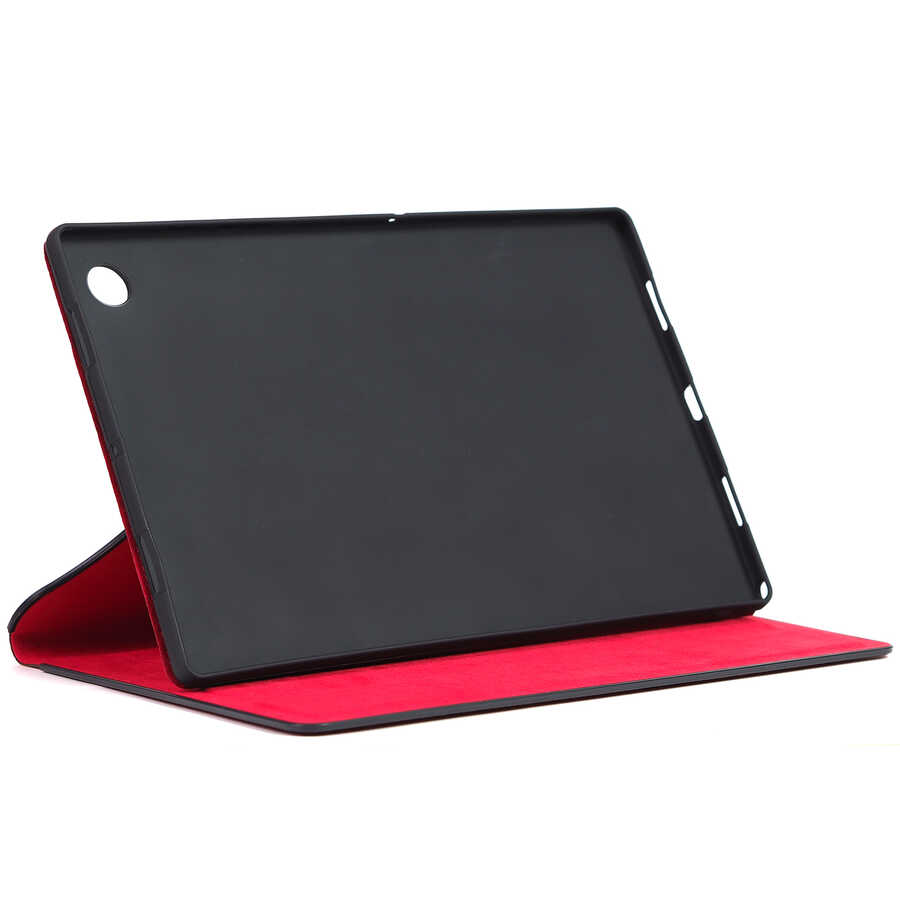 Samsung Galaxy Tab A8 10.5 SM-X200 Uyumlu (2021) Zore Fest Dönebilen Standlı Kılıf - 6