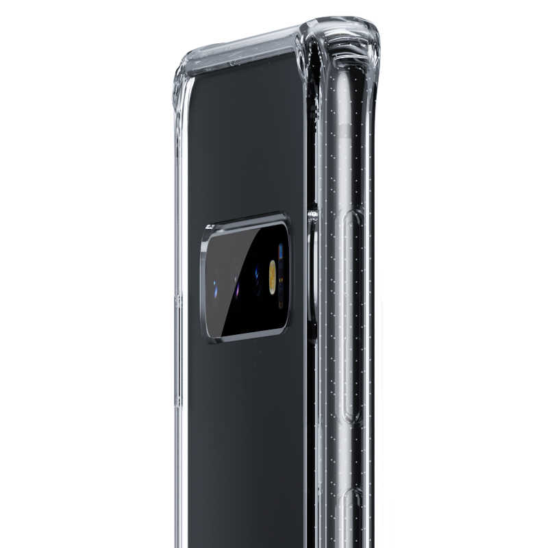 Samsung Galaxy S10 Plus Uyumlu Kılıf Benks Magic Crystal Clear Glass Kapak - 6