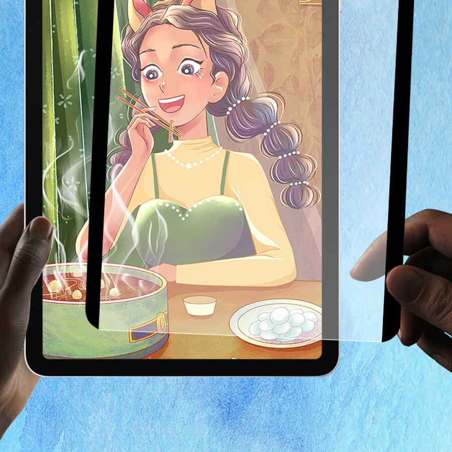 Apple iPad Pro 11 2020 (2.Nesil) Uyumlu Wiwu Removable Mıknatıslı Ekran Koruyucu - 7