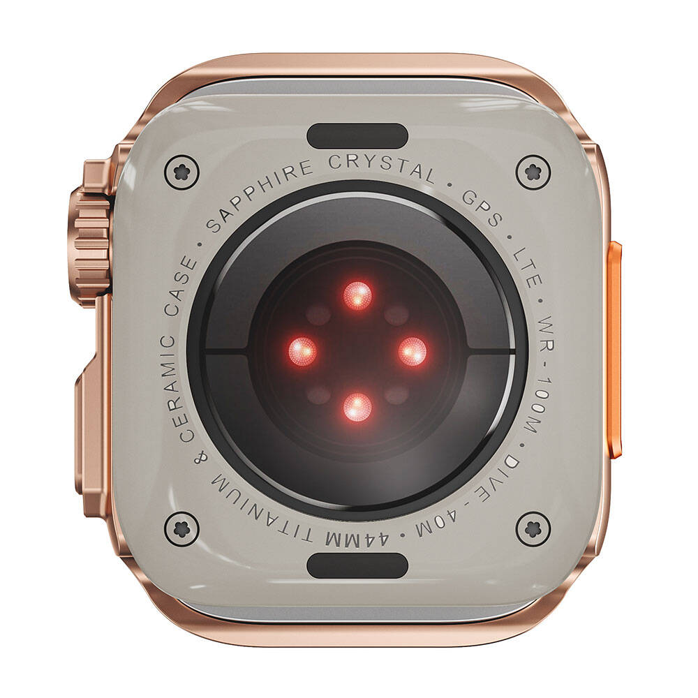 Apple Watch 44mm to Apple Watch Ultra 49mm Uyumlu Kasa Dönüştürücü Zore Watch Gard 33 - 5