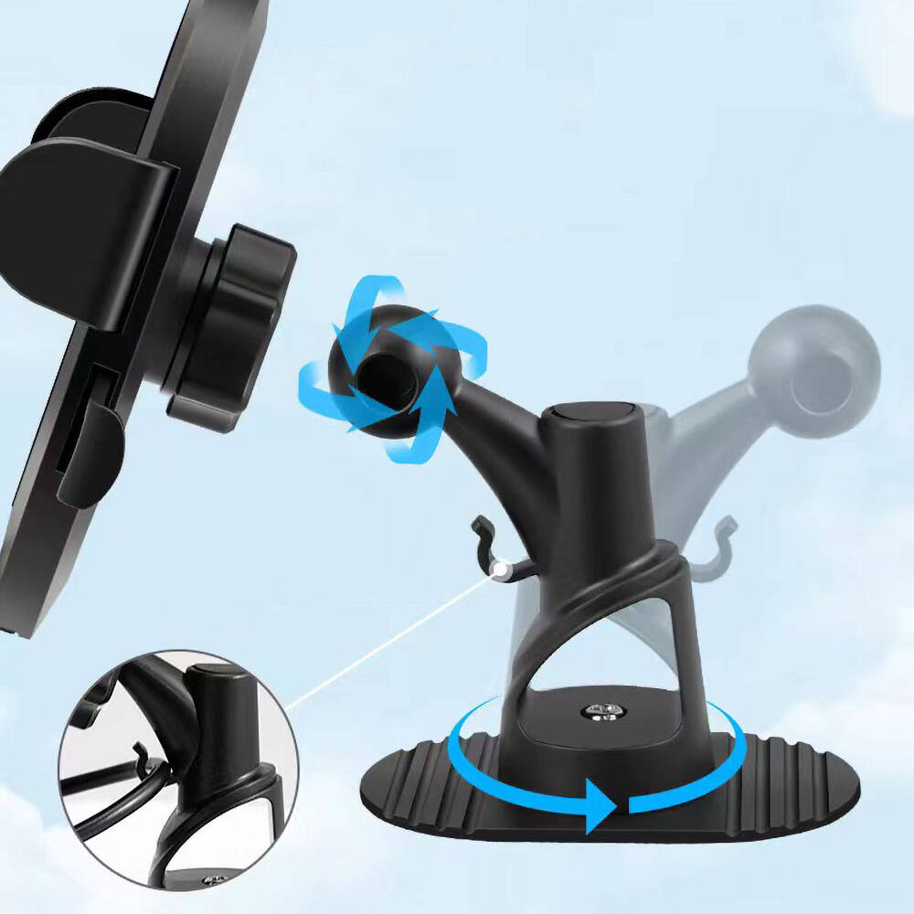 Go Des GD-HD642 360° Dönebilen Vantuzlu Tasarım Araç Telefon Tutucu - 1