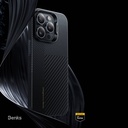 Apple iPhone 14 Pro Max Uyumlu Magsafe Şarj Özellikli Karbon Fiber Benks Montage ArmorAir Kevlar Kapak - 10