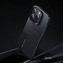 Apple iPhone 14 Pro Max Uyumlu Magsafe Şarj Özellikli Karbon Fiber Benks Montage ArmorAir Kevlar Kapak - 11