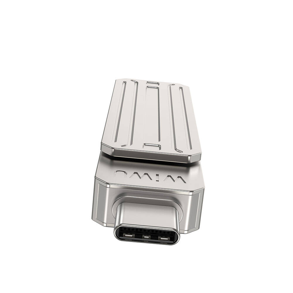 Wiwu Wi-FD001 3in1 USB3.2 Sürücü Disk USB-A + Lightning + Type-C OTG 256 GB - 7