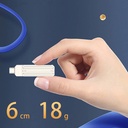 Wiwu Wi-FD001 3in1 USB3.2 Sürücü Disk USB-A + Lightning + Type-C OTG 256 GB - 9
