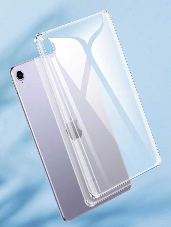 Apple iPad Mini 2021 (6.Nesil) Uyumlu Kılıf Zore Tablet Nitro Anti Shock Silikon Kapak - 4