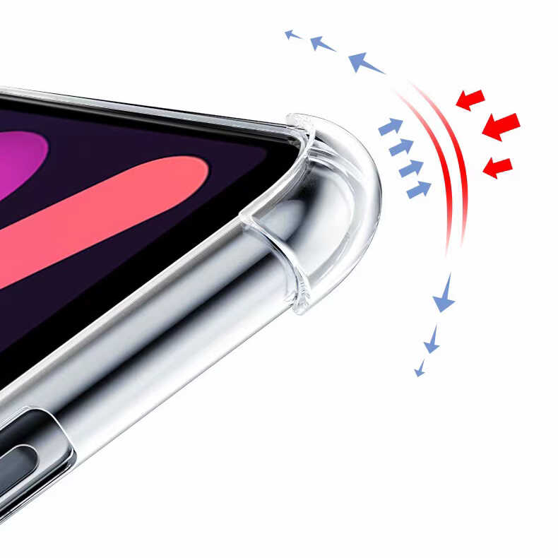 Apple iPad Mini 2021 (6.Nesil) Uyumlu Kılıf Zore Tablet Nitro Anti Shock Silikon Kapak - 11