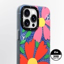 Apple iPhone 15 Pro Max Uyumlu Kılıf Magsafe Şarj Özellikli Sunshine Tasarımlı Youngkit Colorful Serisi Kapak - 3