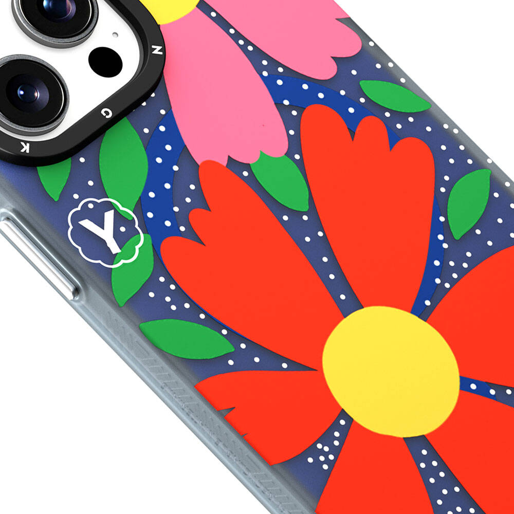 Apple iPhone 15 Pro Max Uyumlu Kılıf Magsafe Şarj Özellikli Sunshine Tasarımlı Youngkit Colorful Serisi Kapak - 4