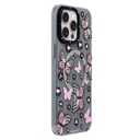 Apple iPhone 14 Pro Max Uyumlu Kılıf Magsafe Şarj Özellikli Kelebek Desenli Youngkit Shadow Dance Serisi Kapak - 1