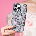 Apple iPhone 14 Pro Max Uyumlu Kılıf Magsafe Şarj Özellikli Kelebek Desenli Youngkit Shadow Dance Serisi Kapak - 9