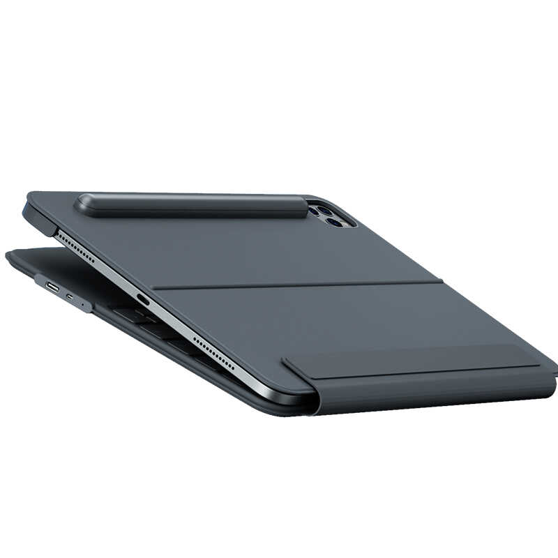 Apple iPad Pro 11 2020 (2.Nesil) Uyumlu Benks KB01 Kablosuz Klavyeli Kılıf - 6