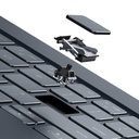 Apple iPad Pro 12.9 2020 (4.Nesil) Uyumlu Benks KB02 Kablosuz Klavyeli Kılıf - 3