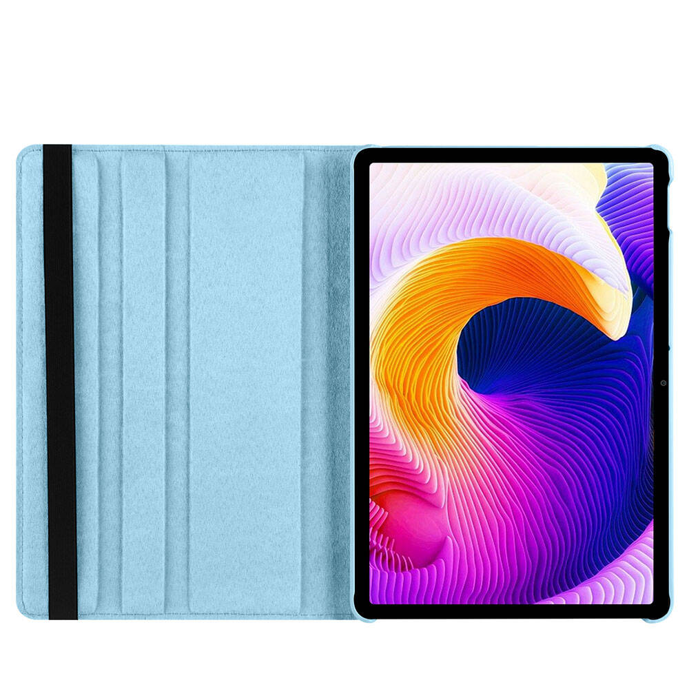 Xiaomi Redmi Pad SE Uyumlu Zore Dönebilen Standlı Kılıf - 16