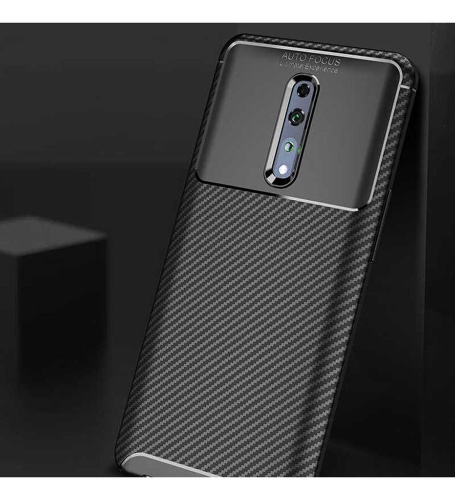 Oppo Reno Z Uyumlu Kılıf Zore Negro Silikon Kapak