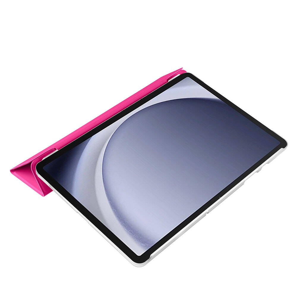 Samsung Galaxy Tab A9 Plus Uyumlu Zore Smart Cover Standlı 1-1 Kılıf - 35