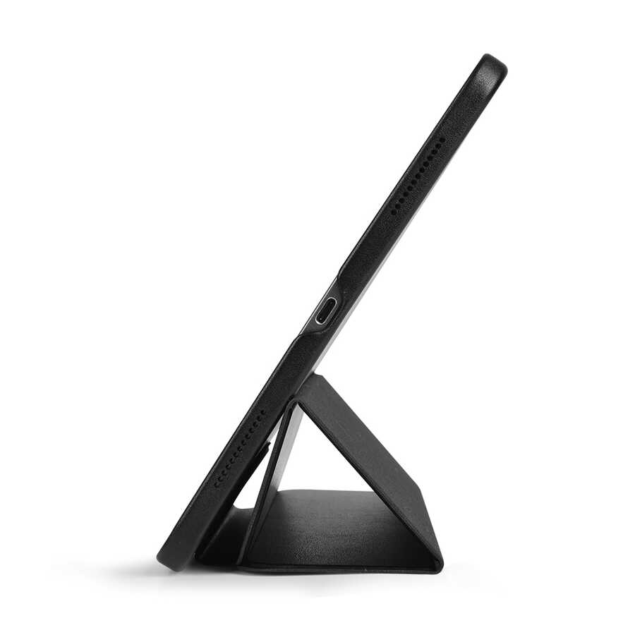 Apple iPad 10.2 2021 (9.Nesil) Uyumlu Wiwu Ayrılabilen Magnetik Standlı Tablet Kılıfı - 4