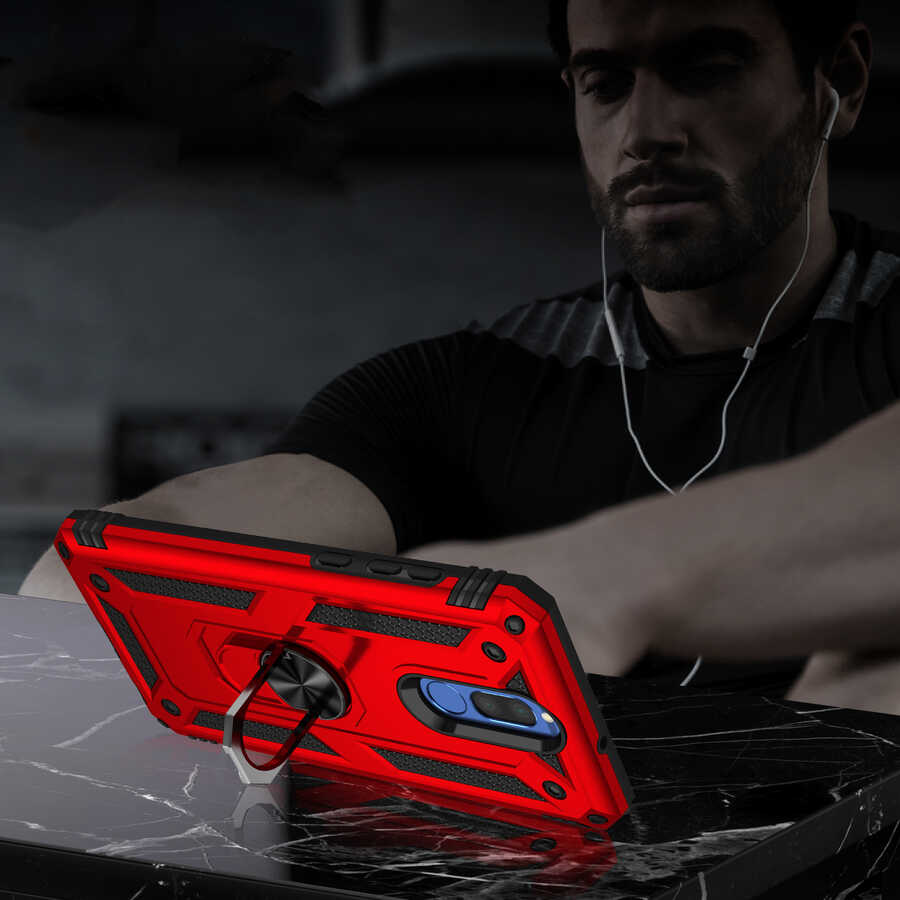 Huawei Mate 10 Lite Uyumlu Kılıf Zore Vega Kapak - 7