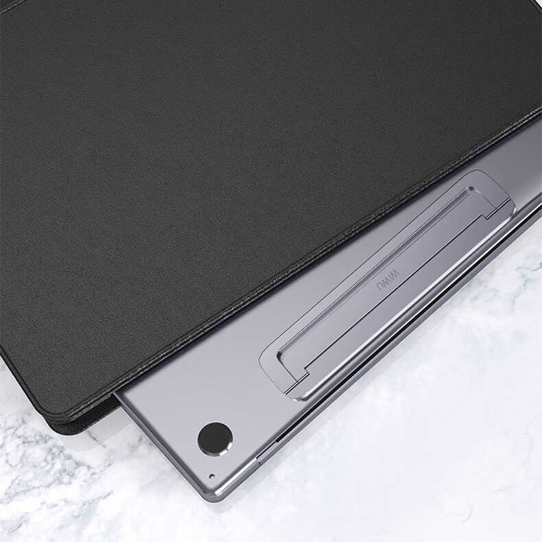 Wiwu S900 Yıkanabilir Yapıştırıcılı Mini Laptop Standı 2 Farklı Yükseklik Ayarı 11-17 inc Uyumlu - 6