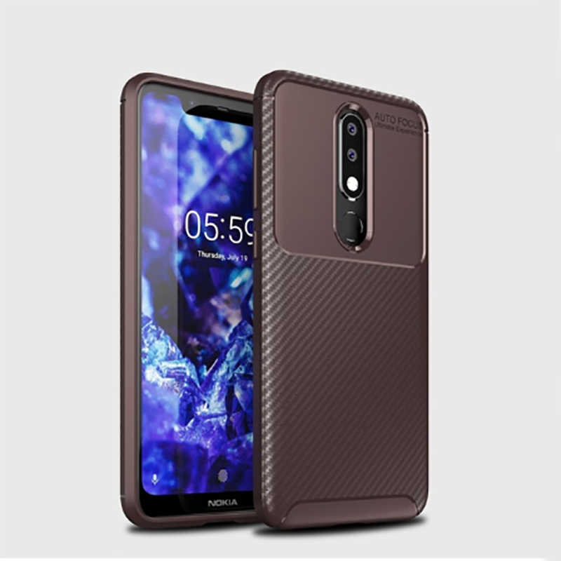 Nokia 5.1 Plus Uyumlu Kılıf Zore Negro Silikon Kapak - 2