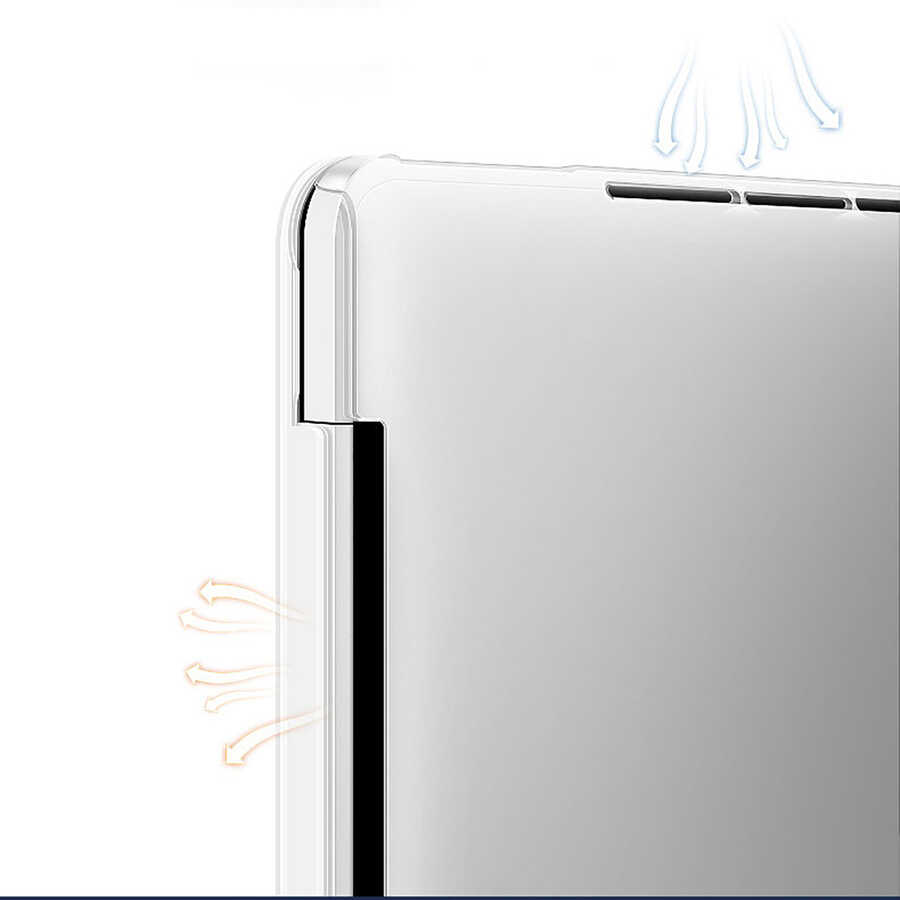 Apple Macbook 13.3' Pro 2020 Uyumlu Wiwu Ultra İnce Sararmayan Şeffaf MacBook Crystal iShield Kapak - 6