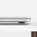 Apple Macbook 13.3' Pro 2022 M2 Uyumlu Wiwu Ultra İnce Sararmayan Şeffaf MacBook Crystal iShield Kapak - 5