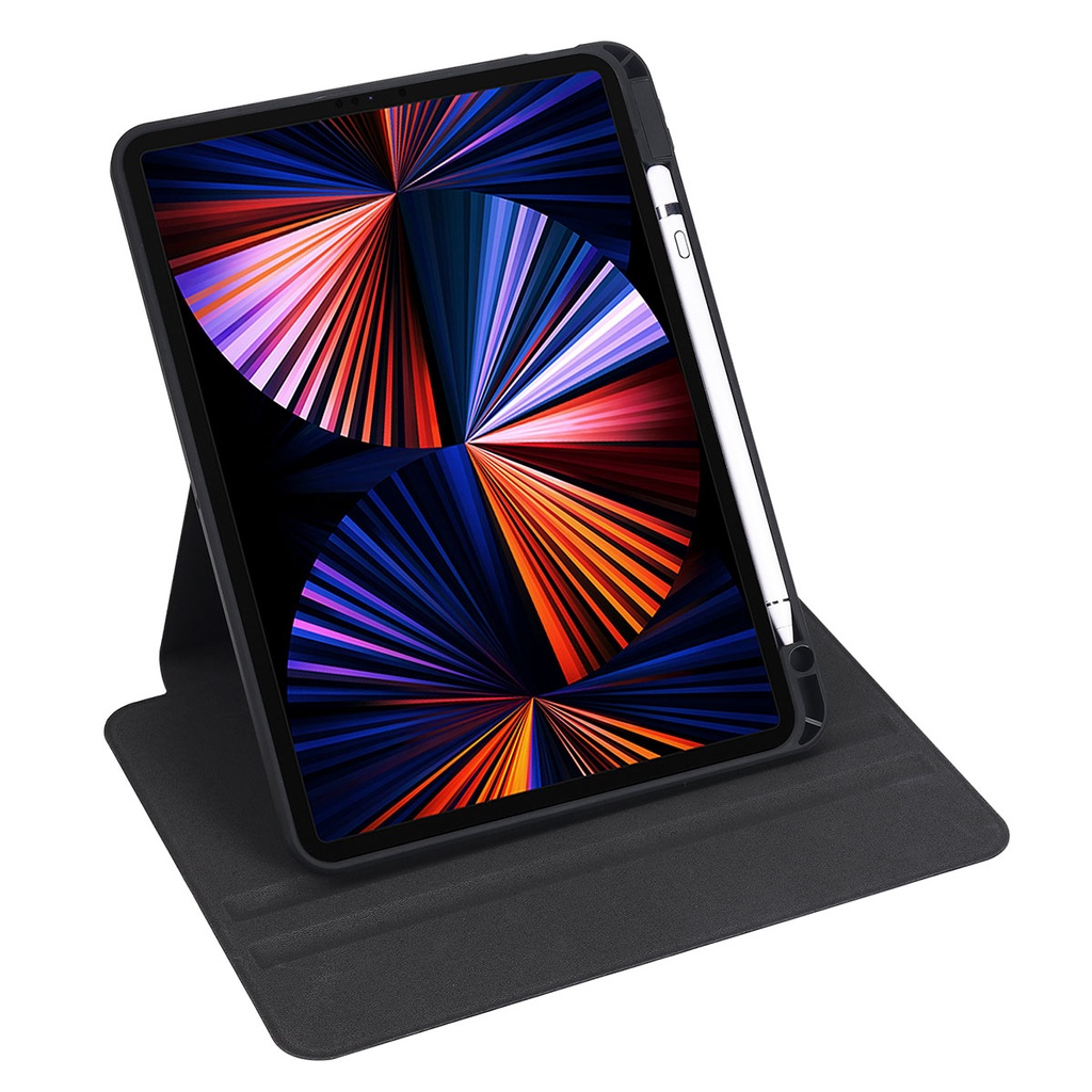 Apple iPad Pro 11 2020 (2.Nesil) Uyumlu Kılıf Zore Termik Kalem Bölmeli Dönebilen Standlı Kılıf - 3