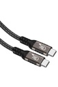Qgeem QG01 Type-C to Type-C USB4 PD Data Kablosu 240W 40Gbps 8K@60Hz 0.5 Metre