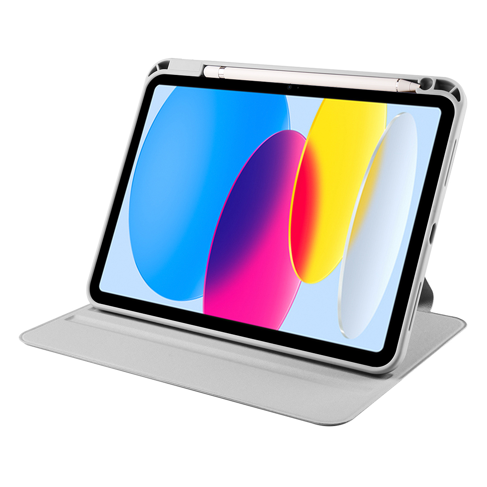 Apple iPad 11.Nesil 2025 Uyumlu Kılıf Zore Termik Kalem Bölmeli Dönebilen Standlı Kılıf - 32
