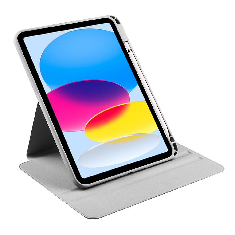 Apple iPad 11.Nesil 2025 Uyumlu Kılıf Zore Termik Kalem Bölmeli Dönebilen Standlı Kılıf - 33