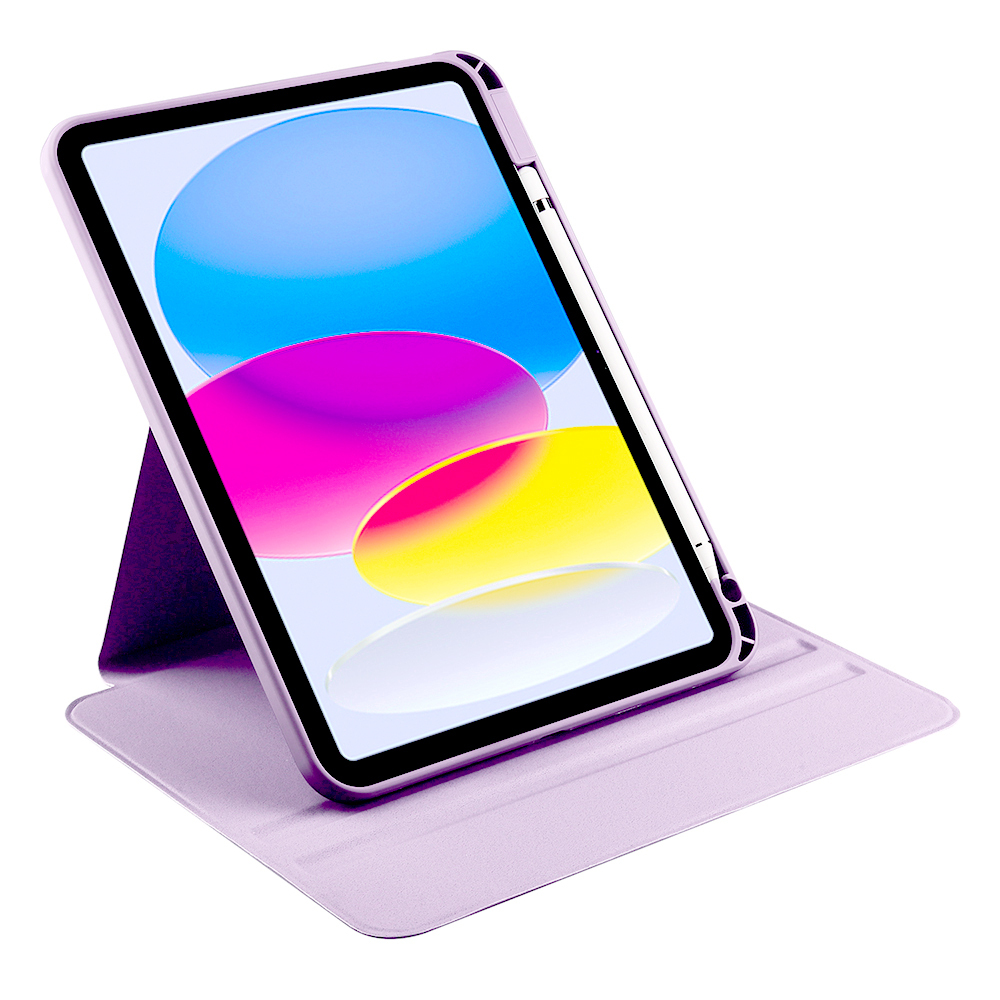 Apple iPad 11.Nesil 2025 Uyumlu Kılıf Zore Termik Kalem Bölmeli Dönebilen Standlı Kılıf - 45