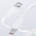 Casebang Type-C To Lightning Hızlı Şarj Özellikli Örgülü 27W PD Kablo 2m - 5