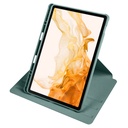 Samsung Galaxy Tab S7 FE LTE Uyumlu (T737-T736-T733-T730) Kılıf Zore Termik Kalem Bölmeli Dönebilen Standlı Kılıf - 1