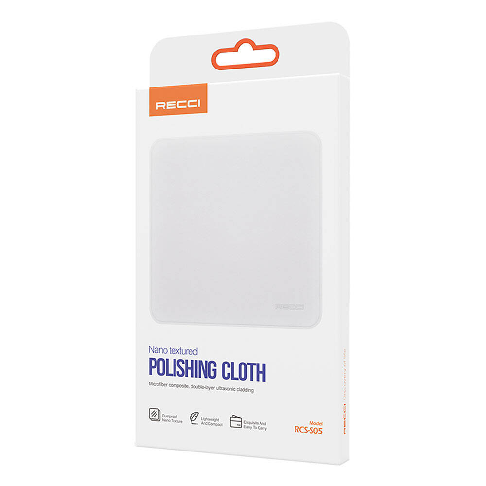 Recci RCS-S05 Mikrofiber Kompozit Ultrasonik Kaplama Nano Dokulu Parlatma ve Temizleme Bezi - 9