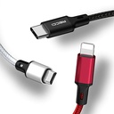 Recci RCS-D120 Fast Wind Serisi 3in1 USB-A to Lightning – Type-C – Micro Şarj ve Data Kablosu 1.2M - 4