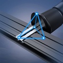 Recci RHO-C42 Magsafe Magnetik 360° Dönebilen Havalandırma Tasarım Araç Telefon Tutucu - 9