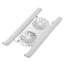 Wiwu S400 Pro Çift Fanlı Işıklı Katlanabilir Ayarlanabilir Laptop Standı 5W 3000RPM - 2