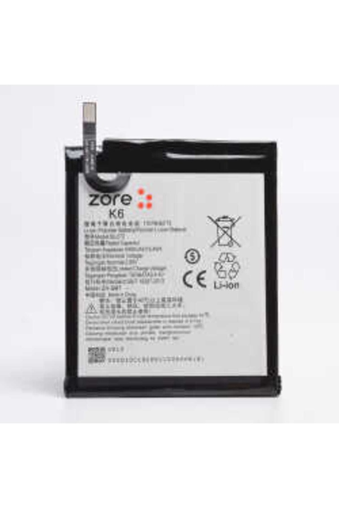 Lenovo K6 Uyumlu Zore Tam Orjinal Batarya
