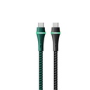 Recci RTC-N19C Genbu Serisi USB-A to Type-C 3A Hızlı Şarj Özellikli Şarj ve Data Kablosu 1M - 1