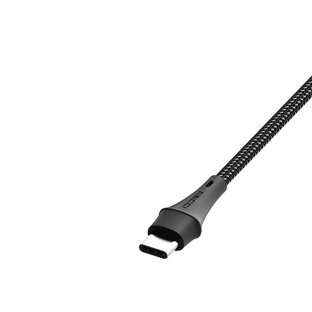 Recci RTC-N19C Genbu Serisi USB-A to Type-C 3A Hızlı Şarj Özellikli Şarj ve Data Kablosu 1M - 2