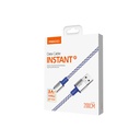 Recci RTC-N33C Instant Serisi USB-A to Type-C 3A Hızlı Şarj Özellikli Şarj ve Data Kablosu 2M - 2
