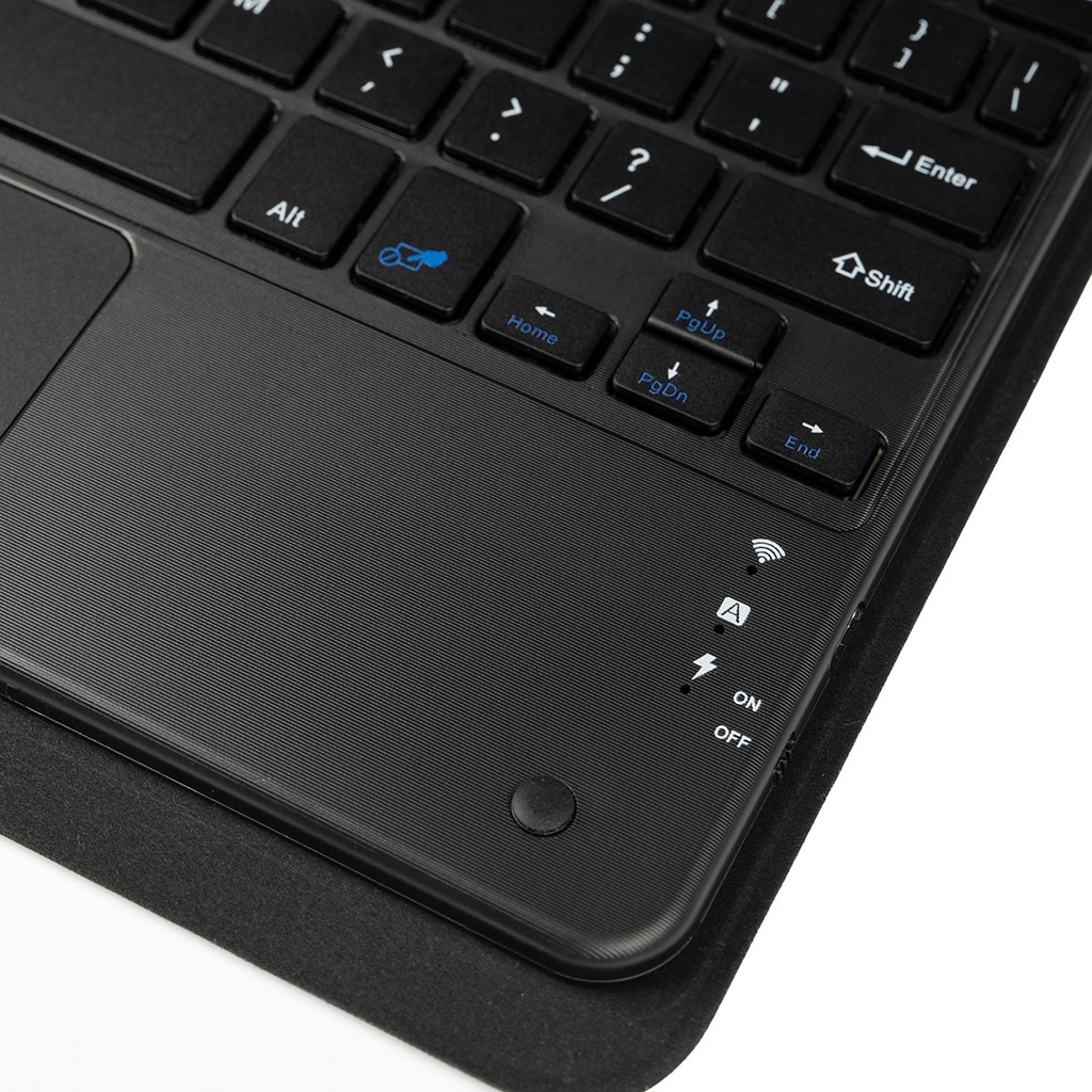 Zore Border Keyboard 13" inç Universal Bluetooh Bağlantılı Standlı Klavyeli Tablet Kılıfı - 3